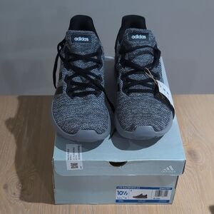 Adidas Black and Gray Knit Sneakers